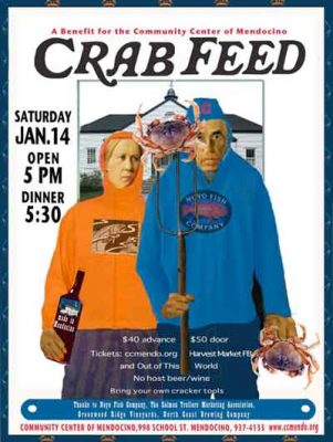 Crab Feed at Community Center of Mendocino