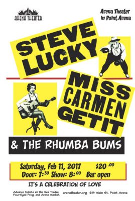 Steve Lucky & the Rhumba Bums featuring Miss Carmen Getty