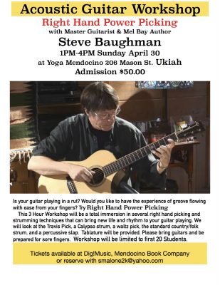 Steve Baughman Guitar Workshop - Right Hand Power Picking