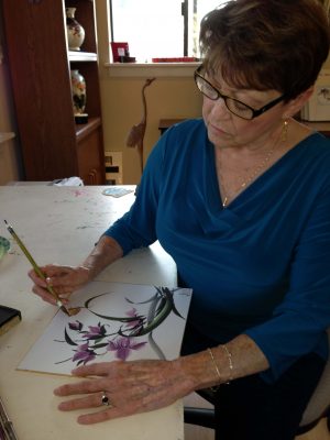 Chinese Brush Painting with instructor Andrea Allen