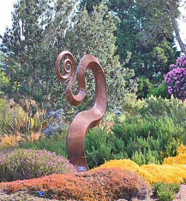 CALL TO ARTISTS: Seeking sculptural work for Sculpture Gallery at the Mendocino Coast Botanical Gardens in Fort Bragg