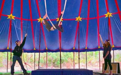 Flynn Creek Circus Halloween Circus Camp in Mendocino