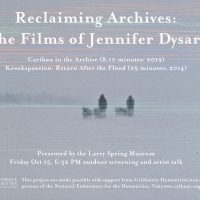 RECLAIMING ARCHIVES: THE FILMS OF JENNIFER DYSART