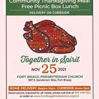 “Together in Spirit” Fort Bragg Community Thanksgiving Meal