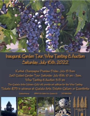 Inaugural Garden Tour, Wine Tasting & Auction