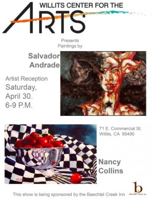 Willits Center for the Arts presents Salvador Andrade and Nancy Collins