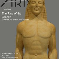 WCA presents ART TALKS sculpture and painting in archaic Greece
