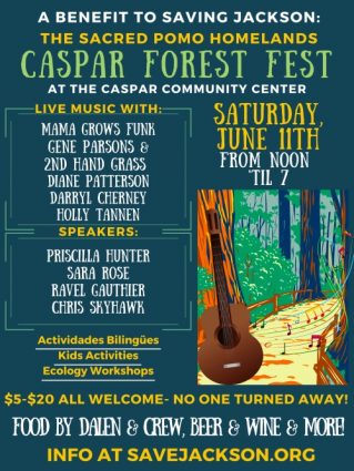 Gallery 1 - The Second Annual Sacred Pomo Homelands Caspar Forest Fest