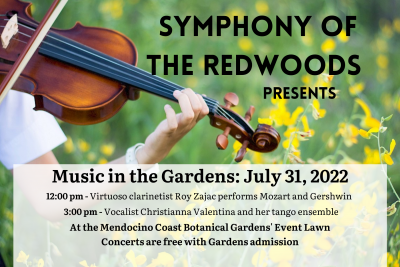 Symphony of the Redwoods: Concerts at the Gardens