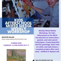 WCA Afterschool Mixed Media with Lisa!