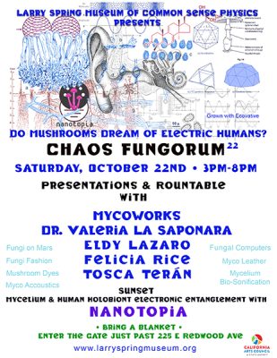 Chaos Fungorum 22 • Do Mushrooms Dream of Electric Humans?
