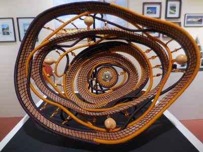 Coast Highway Art Collective exhibit Bea Acosta, baskets and River Wilder, photography at 284 Main St. Point Arena