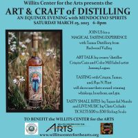 The Art and Craft of Distilling Tasting and Talk with Tamar - Mendocino Distillery Benefit for WCA