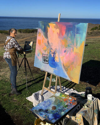 A Plein Air Paintout and Fundraiser for Gualala Arts