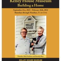 Kelley House Museum: Building a Home