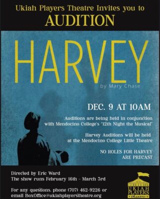 Auditions for UPT's Harvey!