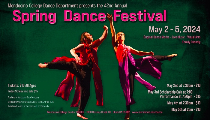 Gallery 2 - ENLIVEN - Mendocino College Dance Department's 42nd Annual Spring Dance Festival