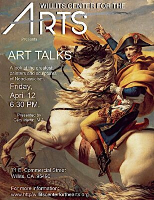 WCA is pleased to announce the upcoming installment of its esteemed "ART TALKS" lecture series, focusing on Neoclassicism