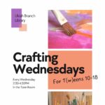Crafting Wednesdays for T(w)eens