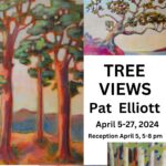 Tree Views, paintings by Pat Elliott