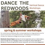 Vertical Dance Workshops in the Redwoods